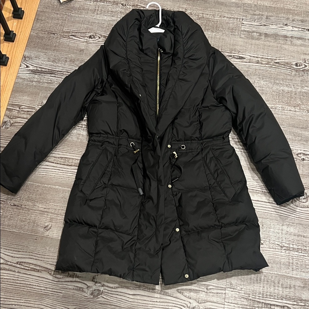 Cole Haan Black Puffer Jacket